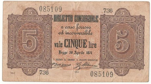 Lire biglietto consorziale - 5,