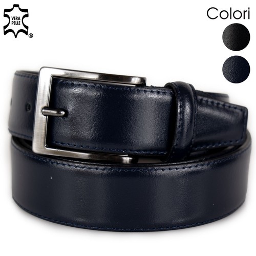 Cintura uomo elegante vera