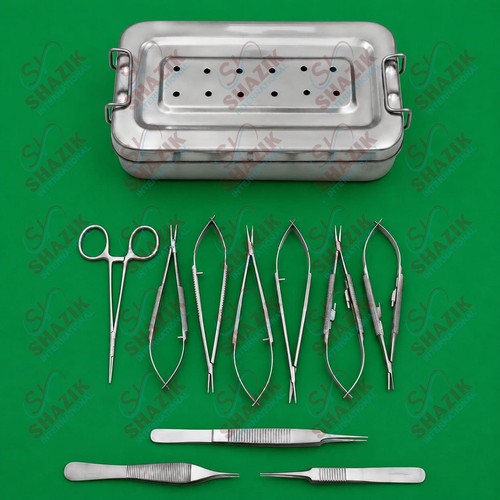 Set strumenti microchirurgici - set,