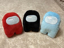 Lotto di 3 peluche Among Us