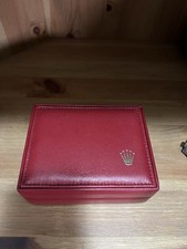 Rolex Vintage leather red box