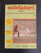 album figurine CALCIATORI IMPERIA vuoto 1968/69