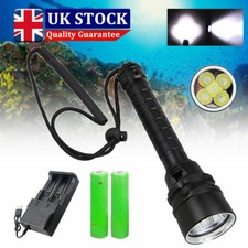 Torcia led subacquea 600000lm - led,