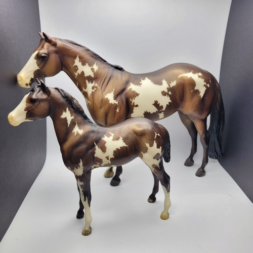 Breyer cavallo overo pittura - breyer,