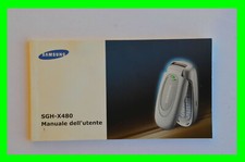 Manuale utente per Samsung SGH-X480 in italiano vintage