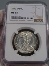 Bu Gem 1943-D Walking Liberty