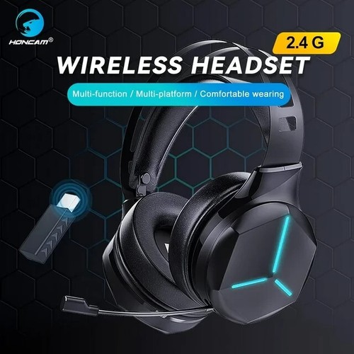Cuffie gaming wireless rgb - wireless,