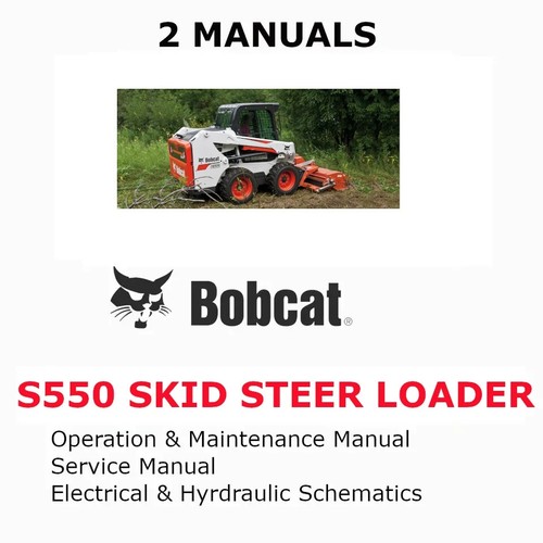 Bobcat s550 skid steer - steer, loader
