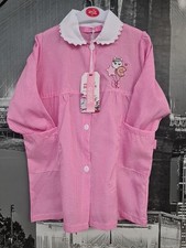 GREMBIULE ASILO BIMBA - SCUOLA MATERNA QUADRETTI UNICORNO