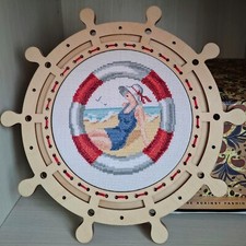 Quadretto timone con - timone,