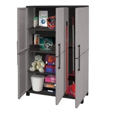 Armadio/Mobile/Mobiletto in resina tuttopiani con portascope Family-line XL