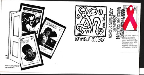 Gay pride aids - pride,, fdc,
