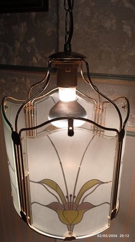 Elegante lampadario vintage