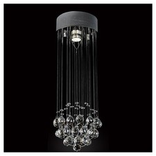 LAMPADARIO CON CRISTALLI