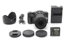 [S/C2291] Panasonic Lumix DMC-GF3 Micro 3/4 quattro terza fotocamera con obiettivo 14-42 mm