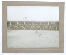 Fotografia Guerra di Libia - Tobruk - Regio Parco auto e camion FIAT - 1912
