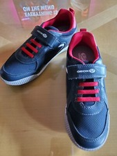 Sneakers Grey Charcoal & red