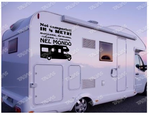 Adesivo per camper - adesivo,