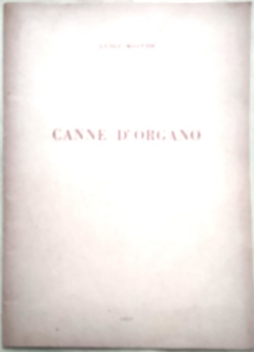 Canne organo luigi miotto - canne,