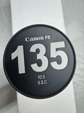 Canon FD 135mm 1:3.5 S.C. Lens