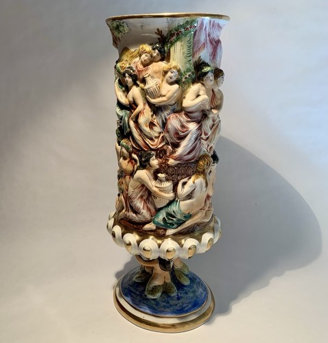 Capodimonte vaso porcellana - capodimonte,