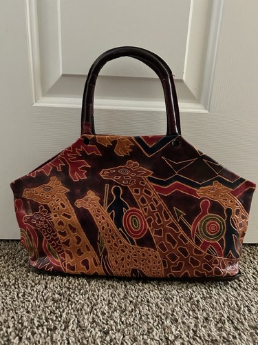 Borsa giraffa vera pelle - vera,