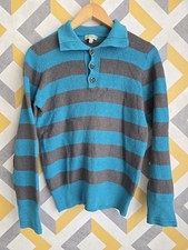 Polo Burberry a righe blu