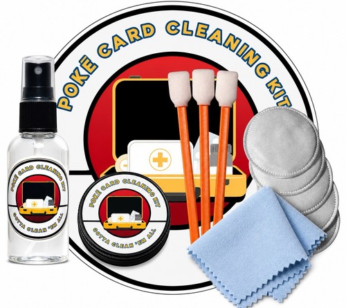 Pokemon card care kit spray - pokemon,
