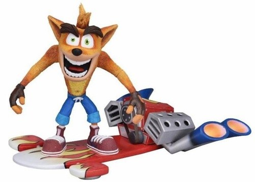 Neca crash bandicoot deluxe - bandicoot,