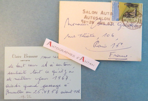 Cdv claire brasseur - ●,