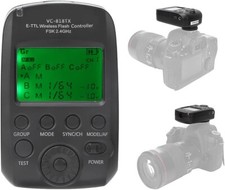 VISICO VC-818TX E-Ttl Flash Trigger Wireless 2.4G Wireless Transmitter - X NIKON