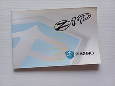 Piaggio ZIP 50 1999 manuale uso manutenzione libretto italiano originale