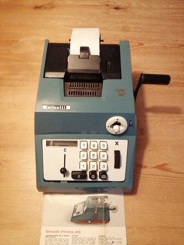 Calcolatrice olivetti summa - calcolatrice,