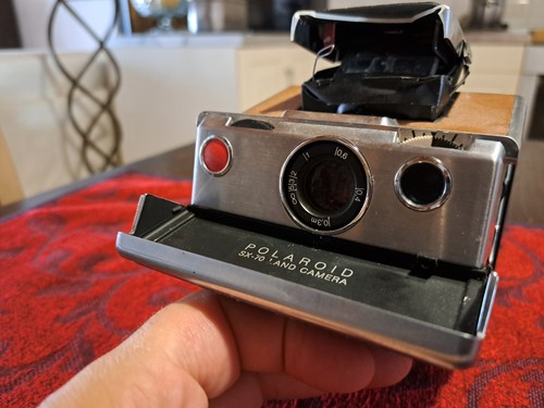 Polaroid land camera - land,