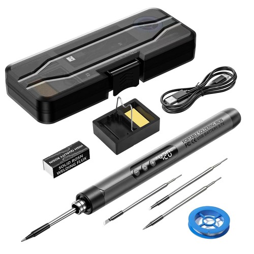 Set saldatore batteria usb - saldatore, batteria,
