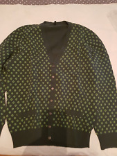 Lotto 1659 maglia maglione felpa uomo ragazzo tg.L verde BENETTON