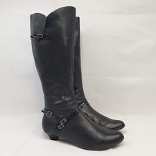 Stivali Clarks neri in pelle