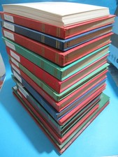 SCATOLA CON COLLEZIONE FRANCOBOLLI 15 ALBUM CIRCA 9,10 KG VEDI LE 363 FOTO LOTTO