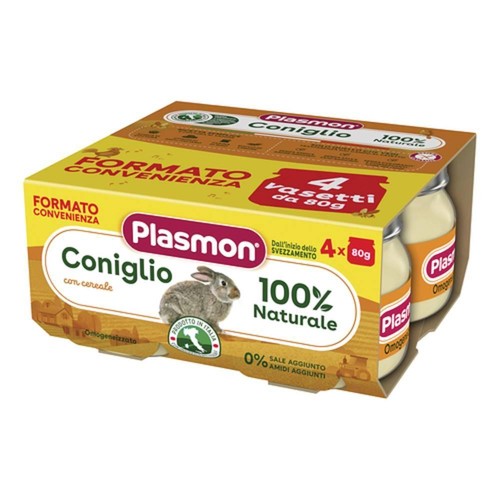 Plasmon omogeneizzato coniglio - omogeneizzato,