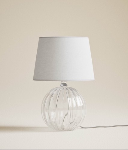 Lampada tavolo vetro m s - lampada, da