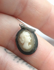 CAMMEO ANTICO  CIONDOLO PENDENTE IN MINIATURA - PRIMI '900
