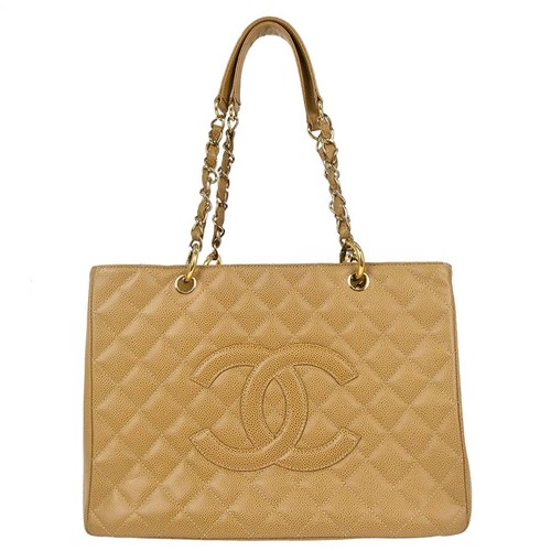 Borsa mano chanel beige in - mano,