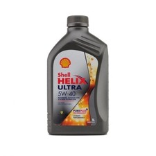 Olio motore sintetico Shell Helix Ultra 5W-40 da 1 litro alte prestazioni racing