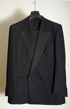 Abito - Smoking vintage doppio petto UNGARO + camicia SULKA