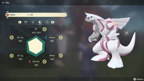 Palkia 6iv fully - palkia, trained