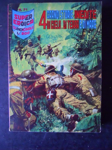 Super eroica fumetto guerra - 71,