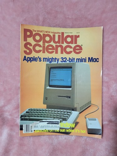Popular science magazine march - popular,
