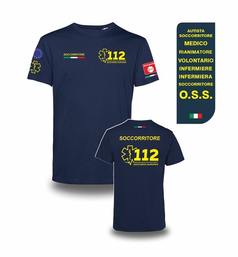 Shirt lavoro 112 - t-shirt, soccorso