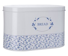 Portapane in Metallo Blue Rose