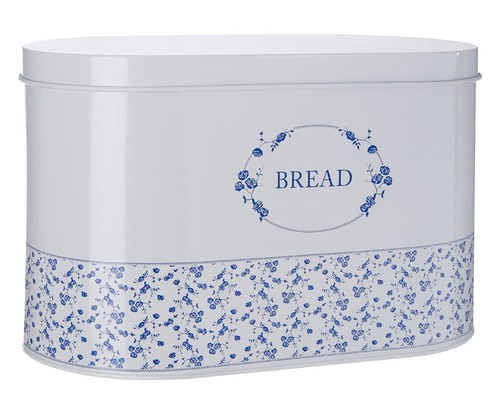 Portapane metallo blue rose - portapane,